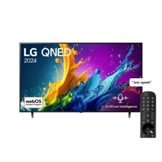 LG 55 inch QNED 4K Ai Magic Remote Smart Tv | 55QNED80T6B