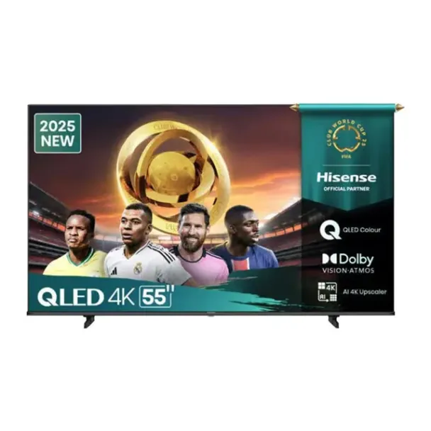 Hisense 55 Inches 4K QLED Smart Television (2025) |TV 55Q6Q